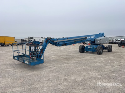 2012 Genie S125 4WD Diesel رافعة تليسكوبية بذراع تطويل