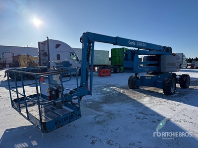 2014 Genie Z60/34 4WD Diesel Articulating Boom Lift