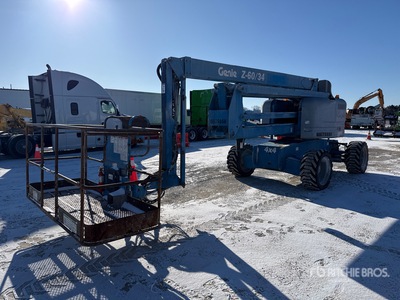 2014 Genie Z-60/34 4WD Diesel Articulating Boom Lift
