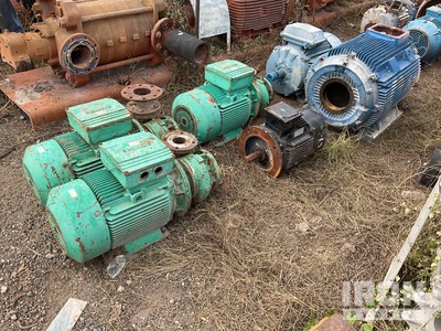 Quantity of (6) Electric Motor (Inoperable)