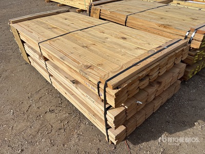 Quantity of (96) 2 in x 6 in x 8 ft Legname (Unused)