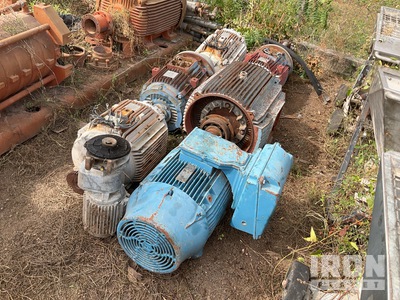 Quantity of (7) Electric Motor (Inoperable)