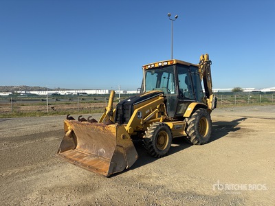 2001 Cat 420D 4x4 Retroexcavadora