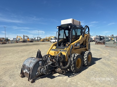 2002 Cat 248 High Flow Chargeuse à direction à glissement