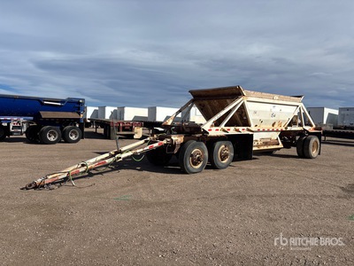 2001 Ranco 27 ft Pup strooi aanhangwagen