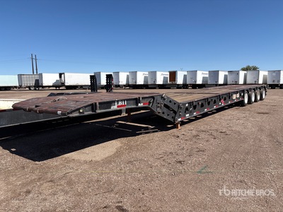 2006 Aspen OF50-3 15297 lb 55 ft Quad/A Step Deck Oilfield Trailer