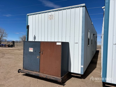 Ameri-Tech 48 ft x 12 ft Skid-Mounted مخيم متحرك