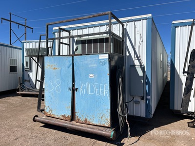 Ameri-Tech 48 ft x 12 ft Skid-Mounted Transportierbare Lager