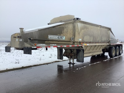 1995 Beall BABDS421 42 ft Tri/A Lead Aluminum Belly Dump Trailer