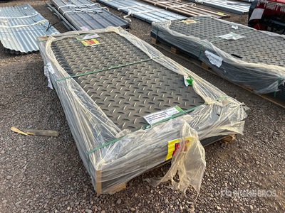 Quantity of (12) 8 ft x 4 ft Ground Protection Road Mat