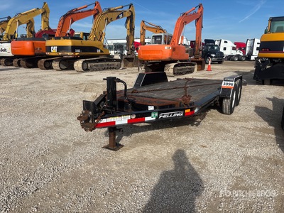 2019 Felling FT14 18 ft T/A Tilt Deck Trailer