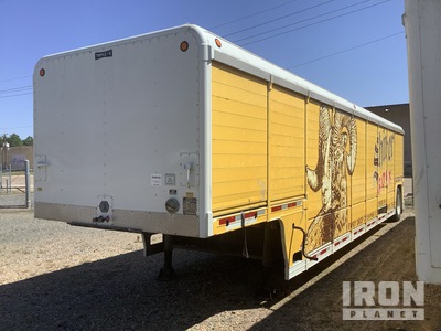 1998 Triple B Trailer 18 Bay S/A Turntable Beverage Trailer