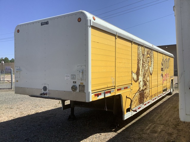 1998 Triple B Trailer 18 Bay S/A Turntable Beverage Trailer
