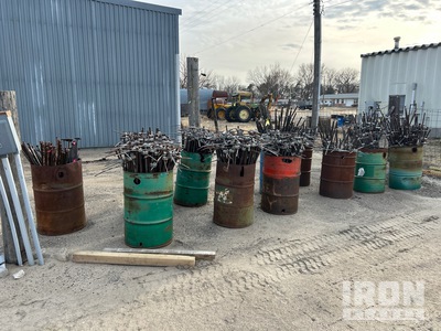 Quantity of (12) Pallets of 12 barrels of Pins