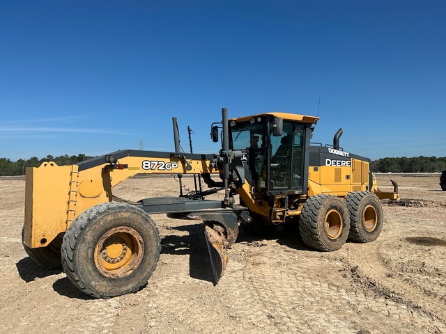 2016 John Deere 872GP AWD Motor Grader