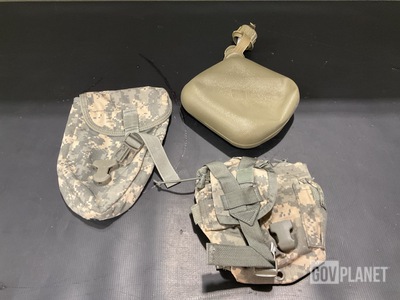 (26) Water Canteens, (88) Entrenching Tool Carriers & Assorted Items