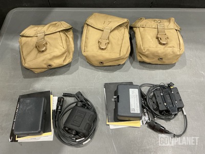 (16) Invisio INV-X5-2 Dual Digital Hearing Protection Headsets