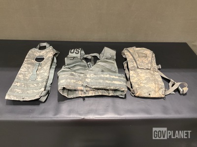 (14) Fighting Load Carriers, (13) Hydration Systems & Assorted Items