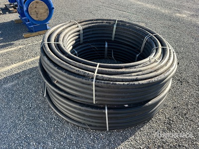 Quantity of (2) Pipeline Plastics Rolls of 2 in x 500 ft Plastic Tube Varios. Industrial