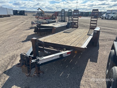 2017 Towmaster T-12D 16 ft T/A Plant Trailer