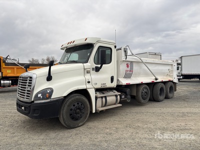 2016 Freightliner Cascadia 125 8x4 Tri/A Dump Truck