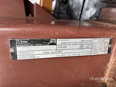 Case 590 Retroexcavadora