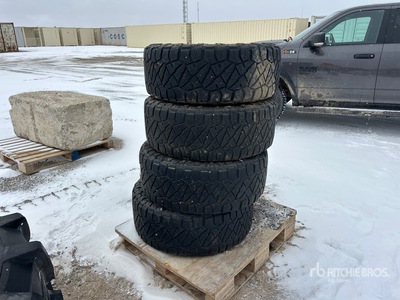 Quantity of (4) 35x12.50R20LT Tires