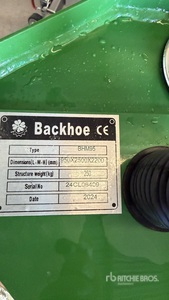 2024 Backhoe BHM95 Backhoe Boom