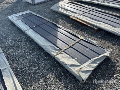Quantity of (50) 2026 SKLP SKH50 3 ft x 12 ft Sheets Galvalume Steel Siding Roofing (Unused)