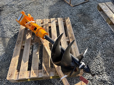 2026 GIYI 16 in Excavator Auger - Fits Cat 303 (Unused)