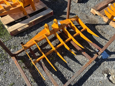 2026 GIYI 46 in Excavator Rake - Fits Cat 303 (Unused)