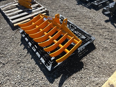 2026 GIYI 44 in Excavator Rake - Fits Cat 305 (Unused)
