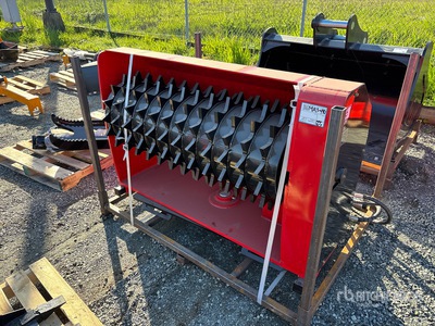 2026 GIYI GY-IC59 59 in Ice Crusher Skid Steer Vibratory Roller (Unused)