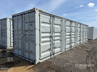 2025 40 ft High Cube Multi-Door Storage Container
