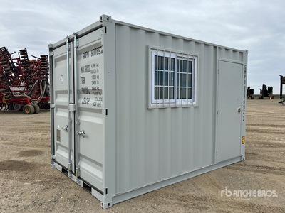 2026 12 ft Multi-Door Storage Container (Unused)