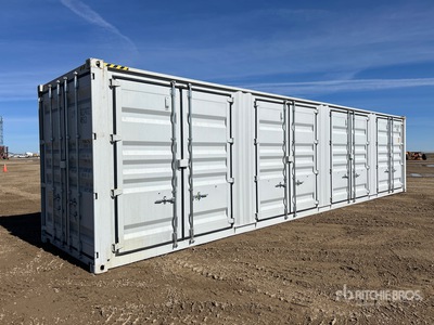 2026 40 ft High Cube Multi-Door Storage Container