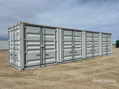 2026 40 ft High Cube Multi-Door Storage Container
