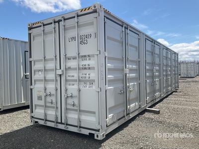 2025 40 ft High Cube Multi-Door Storage Container