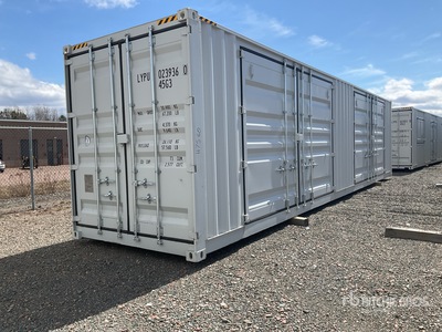 2026 40 ft High Cube Multi-Door Storage Container