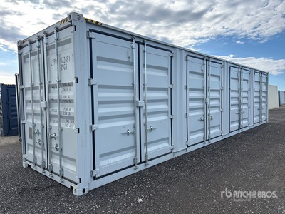 2025 40 ft High Cube Multi-Door Contenedor de almacenamiento