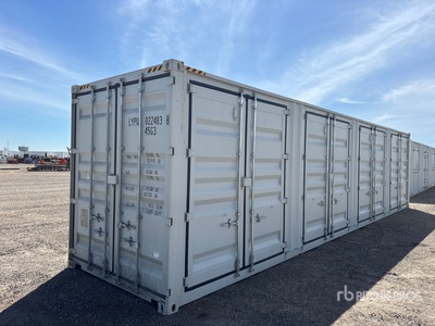 2025 40 ft High Cube Multi-Door コンテナ機械