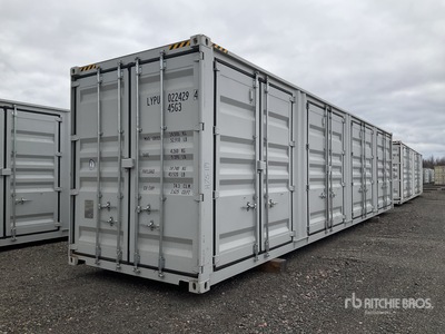 2025 40 ft High Cube Multi-Door Contenedor de almacenamiento