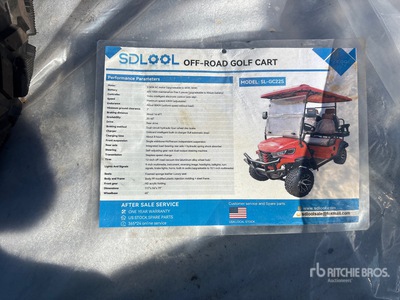 2026 SDLOOL SL-GC22S Electric Golf Cart (Unused)