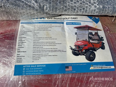 2026 SDLOOL SL-GC22S Electric Golf Cart (Unused)