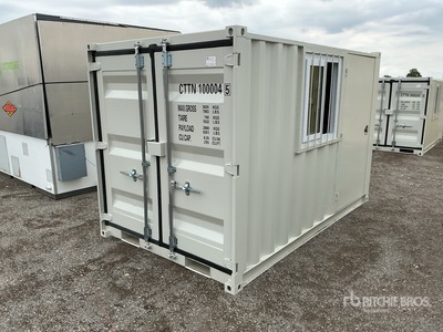 2026 10 ft 77" tall Storage Container (Unused)