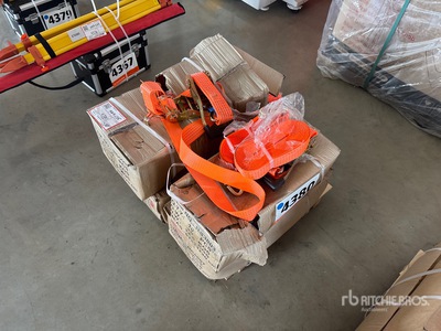Quantity of (4) Boxes of 2026 SKLP SK003 Ratchet Straps ورش و مخازن متنوعة (Unused)