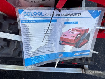 2026 SDLOOL SL800 Remote Control Cortacéspedes (Unused)