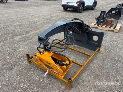 2026 GIYI GY-RG63 63 in 2200 lb 360°Rotating Skid Steer Grapple (Unused)