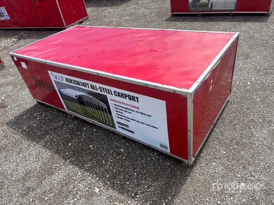 2026 SKLP SK-SC40 40 ft x 20 ft x 14 ft Carport Shed (Unused)