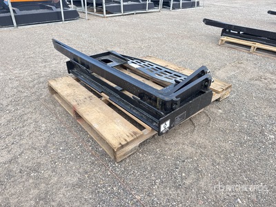 2026 GIYI GY-DHC 60" Skid Steer Forks - Fits Various (Unused)